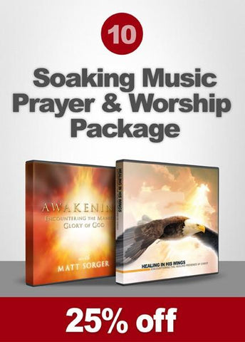 Package 10 - Soaking Music: Prayer & Worship (CD) - Matt Sorger Ministries