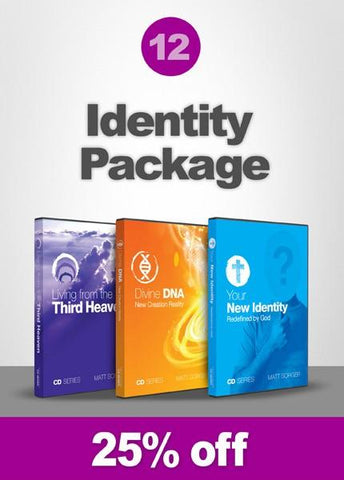 Package 12 - Identity (MP3) - Matt Sorger Ministries