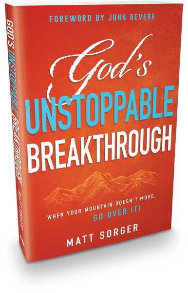 Offer #2 - God's Unstoppable Breakthrough Book & Unstoppable Blessings 7 Part MP3 Teaching Set - Matt Sorger Ministries