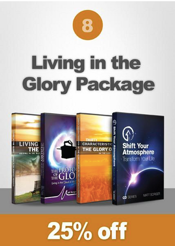 Package 8 - Living in the Glory (CD) - Matt Sorger Ministries