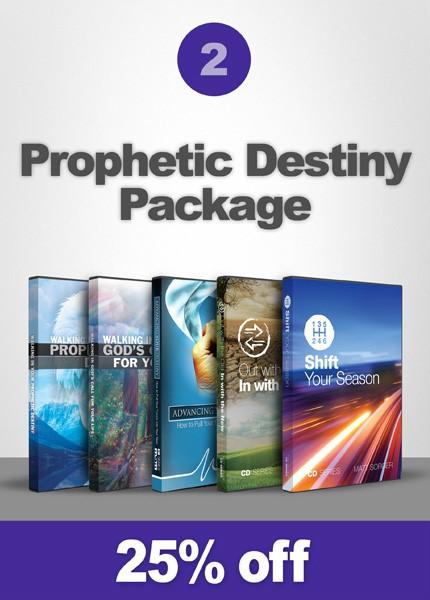 Package 2 - Prophetic Destiny (CD) - Matt Sorger Ministries