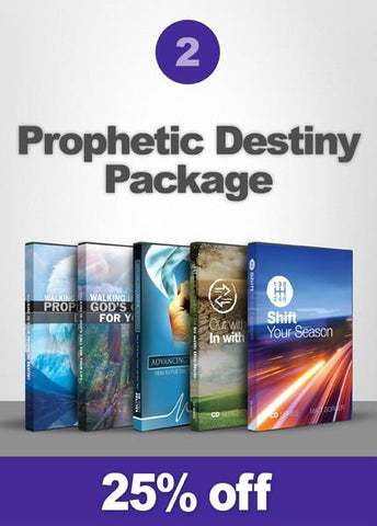 Package 2 - Prophetic Destiny (CD) - Matt Sorger Ministries